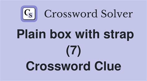 strapped up crossword|strapping crossword answer.